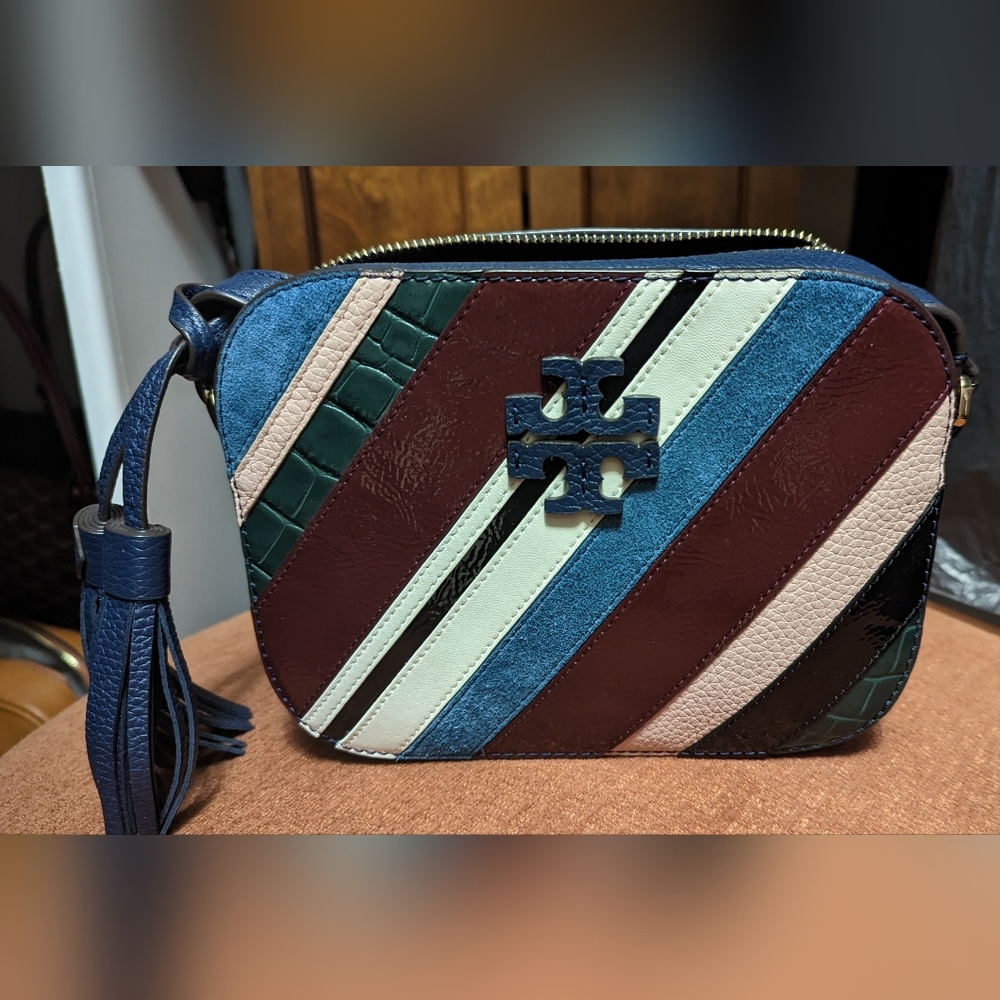 Tory Burch Leather Tassel Crossbody